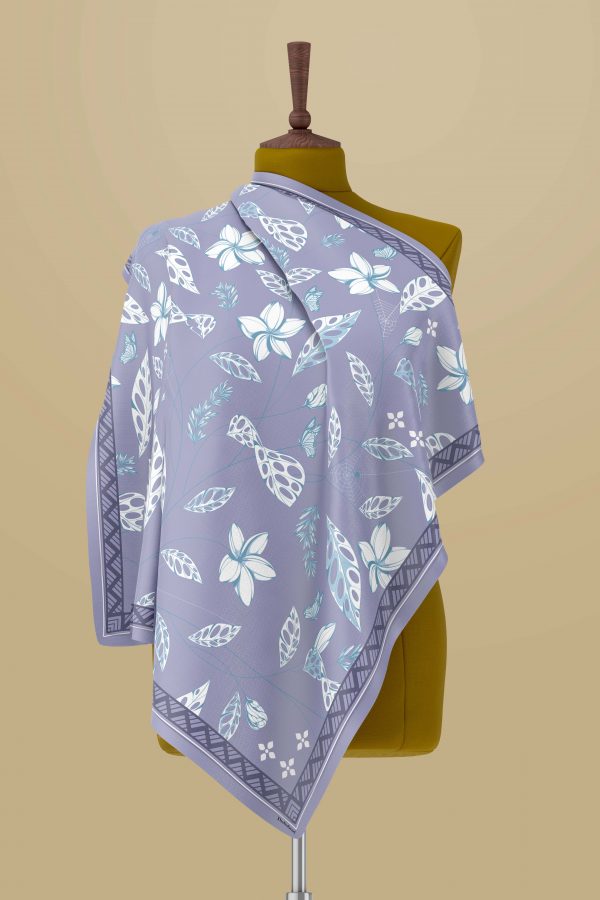 Dulce-Premium Cotton Voile Purple