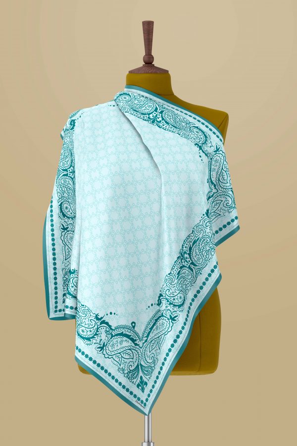 Lolita-Premium Cotton Voile Square Green